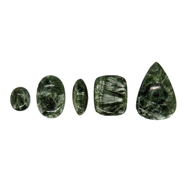 Cabujón de Serafinita (Pack 30gr)
