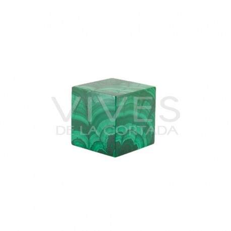 Malachite Cube (Small)