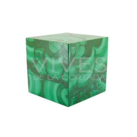 Cube de malachite (Grand)