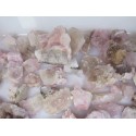 Quartz pink crystallized