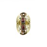 Anello in Bronzo con Minerale -35-