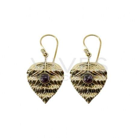 Boucles d'oreilles de bronze avec minerai aléatoire -30-