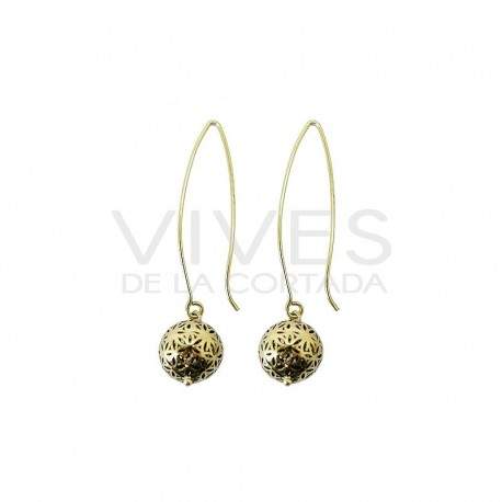 Boucles d'oreilles de bronze -43-