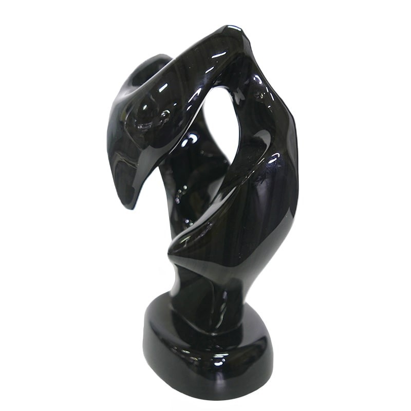 Escultura de Obsidiana Arcoíris FO3