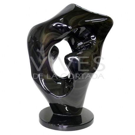 Escultura em Obsidiana Arco-Íris FO2