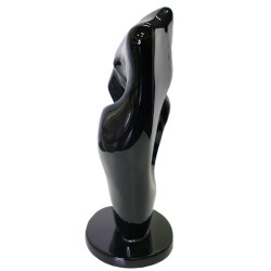Escultura de Obsidiana Arcoíris FO2