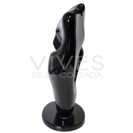 Sculpture en obsidienne arc-en-ciel FO2