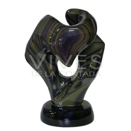 Escultura de Obsidiana Arcoíris FO3