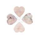 Corazones de Ópalo Rosa (Pack 250gr)