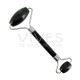 Black Jade Massager with Double Roller