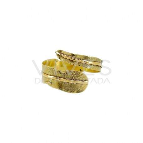 Brazalete Pluma de Bronce