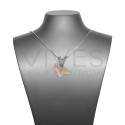 Colgante de Aqua Aura en Plata de Ley 925 (K74)
