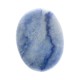 Rouleau plat de quartz bleu
