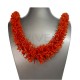 Mediterranean Coral Necklace in Gold 1st Law (C87)