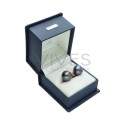 Pendientes de Perla Negra en Oro 1ª Ley (C90)