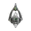 Colgante Hérkimer en Plata de Ley 925 con Ópalo y Peridoto