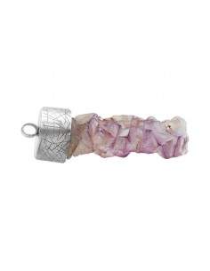 Pendentif Stalactite en Fluorite et Argent 925 2