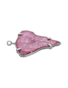 Pendant of Rubelite in 925 Sterling Silver (C8) 2