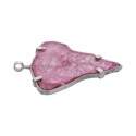 Pendant of Rubelite in 925 Sterling Silver (C8)
