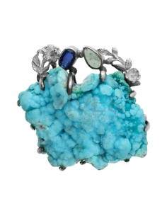 Colgante de Hemimorfita en Plata de Ley 925