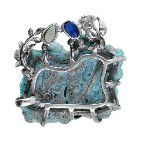 Colgante de Hemimorfita en Plata de Ley 925