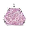 Pendant ruby in 925 Sterling Silver (G37)