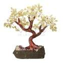 Árbol de Citrino Grande con Base de Drusa de Amatista