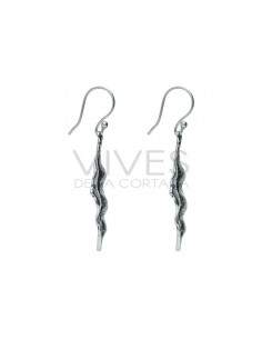 Boucles d'oreilles en plaqué argent (P2) 2