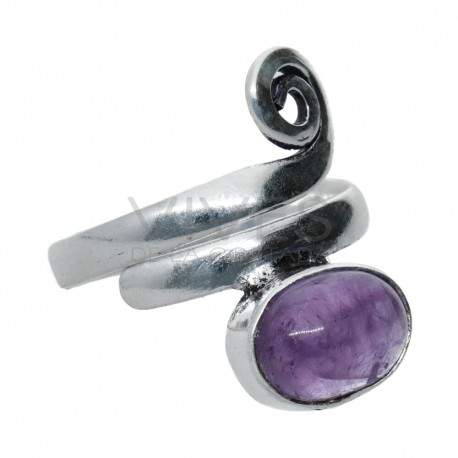 Anillo con Baño de Plata A26