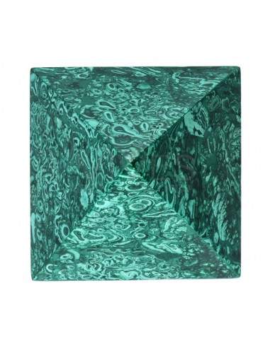 Malachite Pyramid 7x7cm