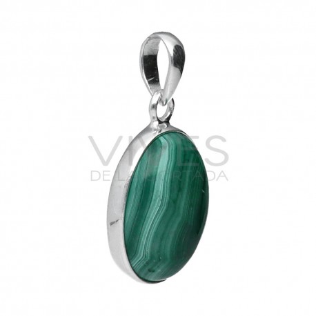 Pendant of Mystic Topaz Faceted in Sterling Silver 925