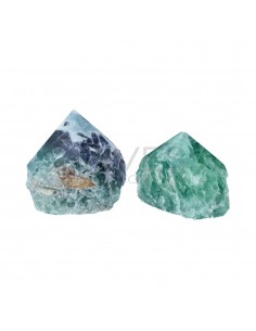 Puntas de Fluorita Verde Semipulida Pack 500gr