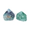 Semipolished Green Fluorite Tips