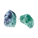 pontas pacote de Fluorite Verde Semi-polida 500gr
