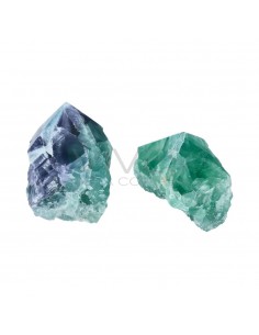 Puntas de Fluorita Verde Semipulida Pack 500gr 2