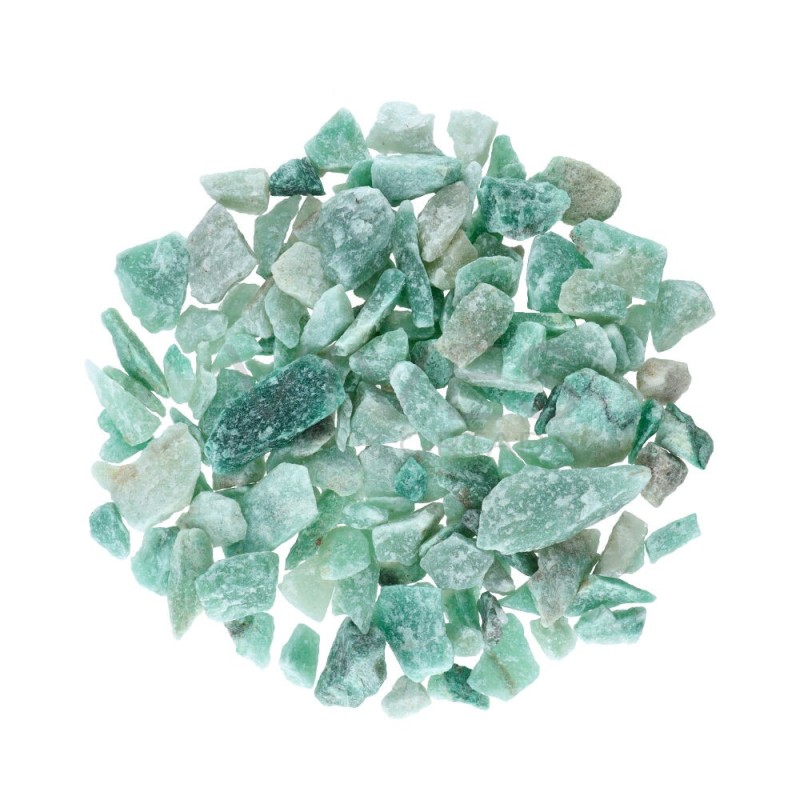 Chips de Cuarzo Verde Grande (Pack 250gr)