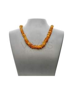 Necklace Light Amber Chip