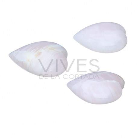 Corazones de Mangano Calcita Rosa (Pack 500gr)