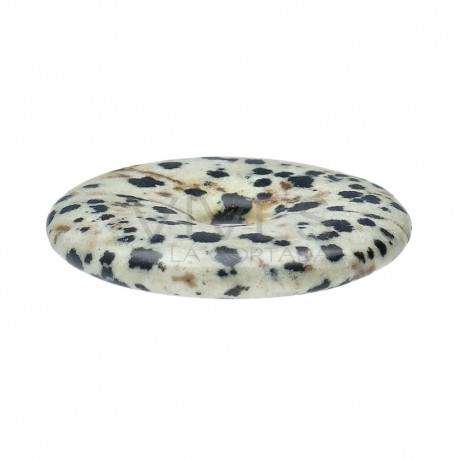 Jaspe de Dalmanite em forma de donut médio