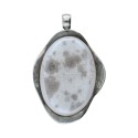 Colgante de Ágata Dendrítica en Plata de Ley 925