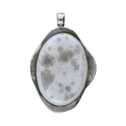 Colgante de Calcedonia en Plata de Ley 925 (F)