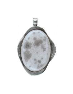 Colgante de Ágata Dendrítica en Plata de Ley 925