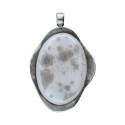 Colgante de Ágata Dendrítica en Plata de Ley 925