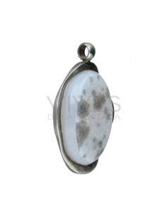 Colgante de Ágata Dendrítica en Plata de Ley 925 2