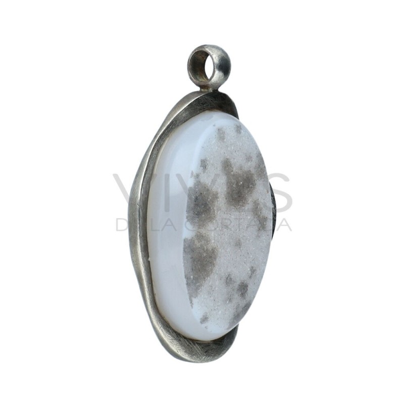 Colgante de Calcedonia en Plata de Ley 925 (F)
