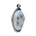 Colgante de Calcedonia en Plata de Ley 925 (F)