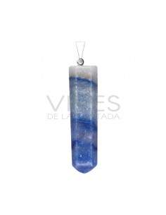 Polished Blue Quartz Point...