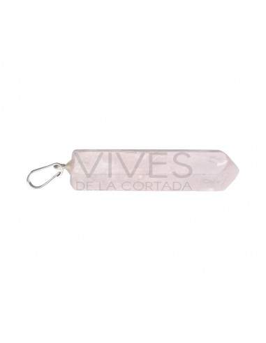 Polished Rose Quartz Point Pendant