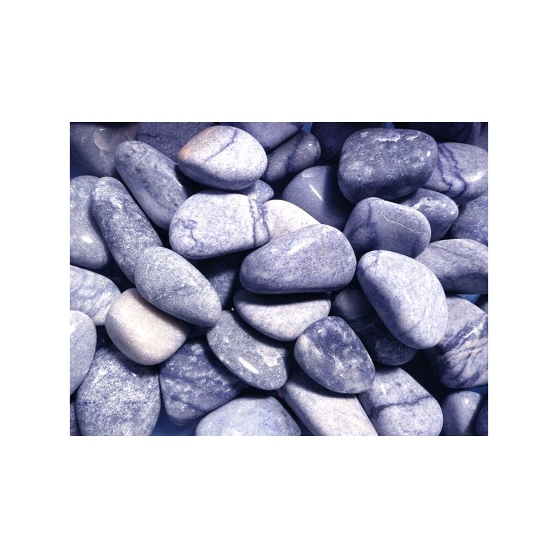 Rodados de Cuarzo Azul.
