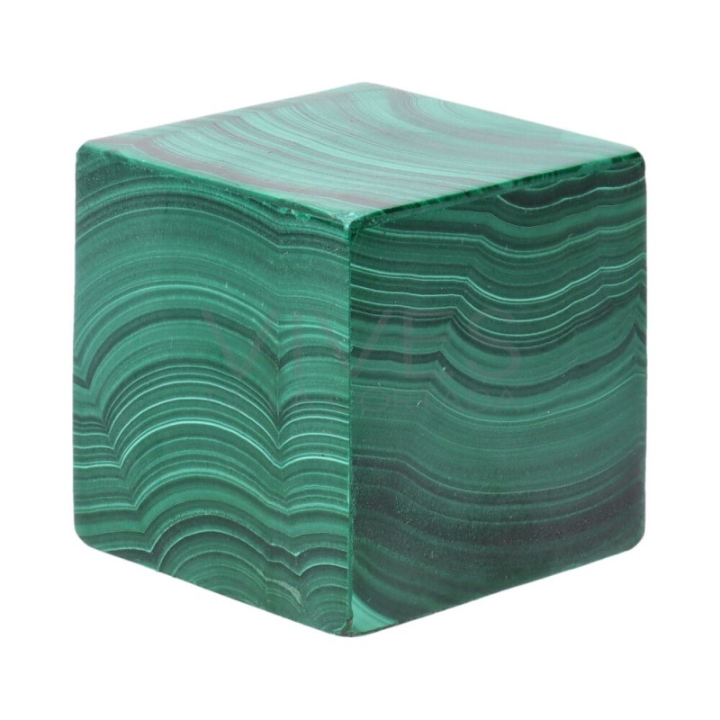 Cubo di Malachite 3x3cm